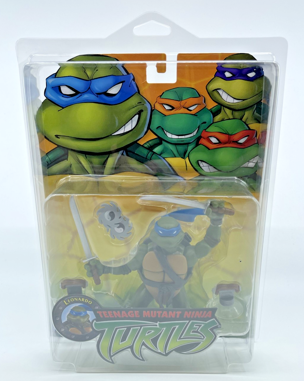 TMNT Raphael 2003 Retro Reissue Playmates Figure 2023 with Figure Protector