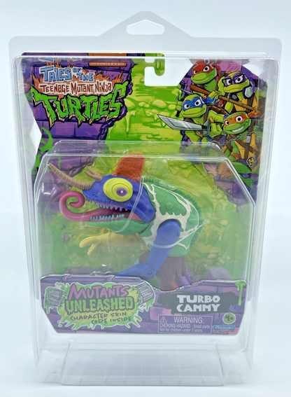 TMNT Mutants Unleashed Turbo Cammy Figure 2024 with Figure Protector
