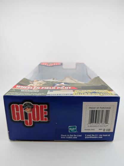 2000 - G.I. Joe - Pearl Harbor Wheeler Field Pilot 12 Inch Figure - Hasbro