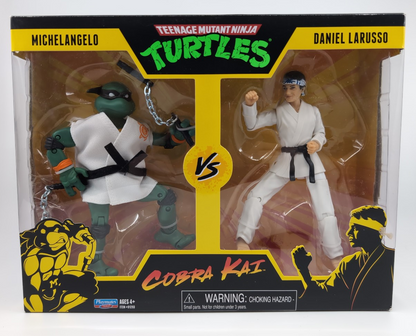 TMNT vs Cobra Kai - Michelangelo vs Daniel Larusso