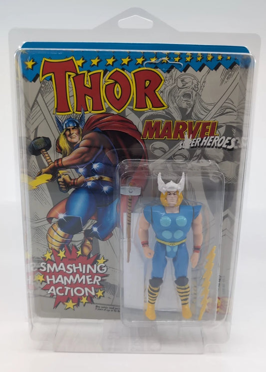 1991 - Marvel Super Heroes - Thor Smashing Hammer Action - Toy Biz