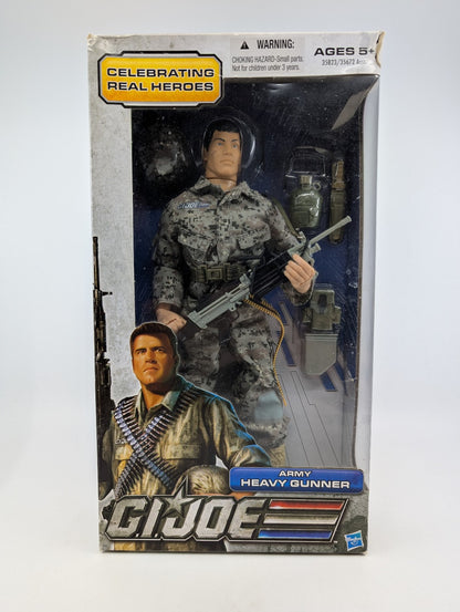 2011 - G.I. Joe Celebrating Real Heroes - Army Heavy Gunner 12 Inch Hasbro
