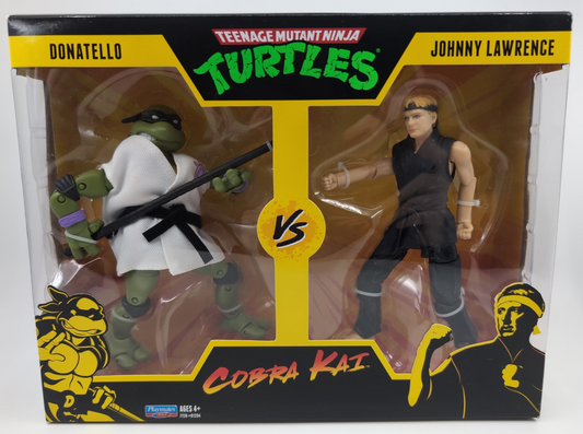 TMNT vs Cobra Kai - Donatello & Johnny Lawrence - Action Figure 2-Pack Playmates