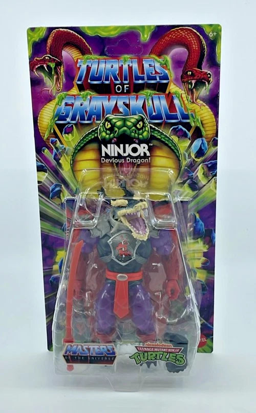 2024 - Mattel MOTU Turtles of Grayskull Ninjor Dragon 6" Figure