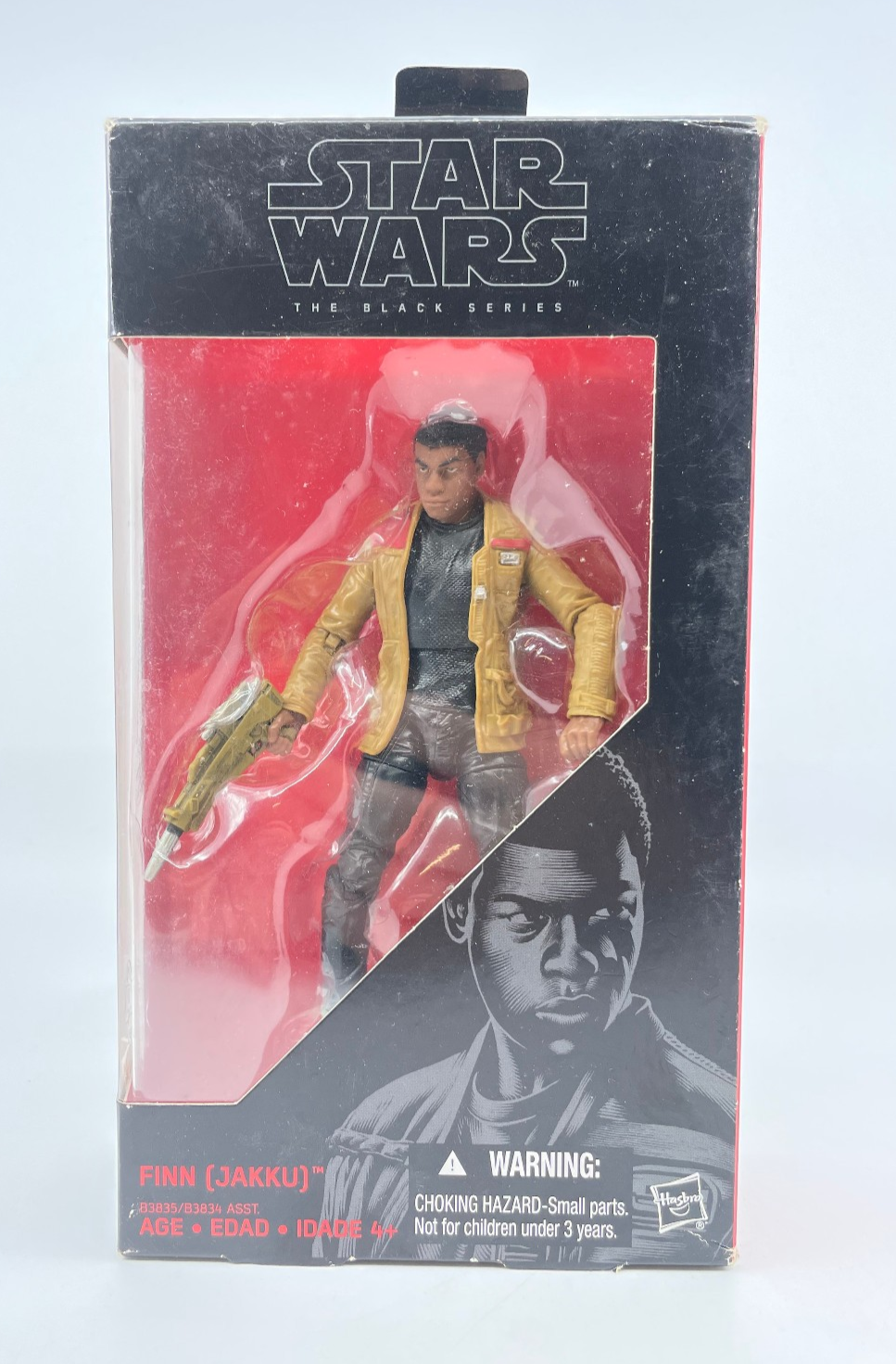2015 - Star Wars Black Series - Finn Jakku #01 6 Inch Figure - Hasbro