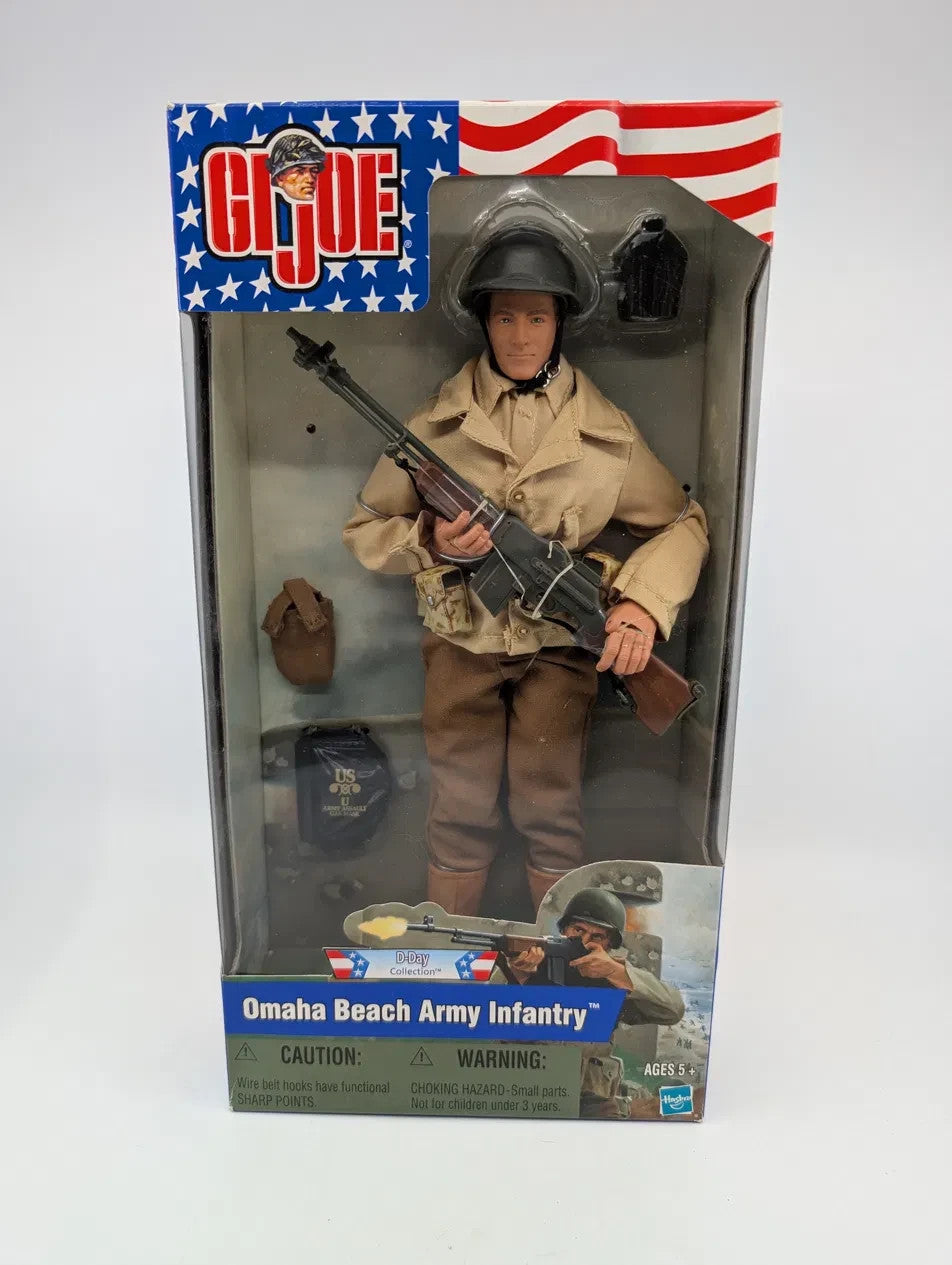 2001 - G.I. Joe D-Day Collection - Omaha Beach Army Infantry 12 Inch Hasbro