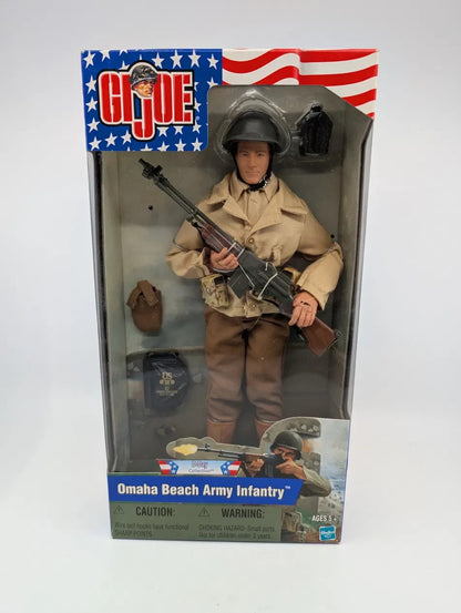 2001 - G.I. Joe D-Day Collection - Omaha Beach Army Infantry 12 Inch Hasbro
