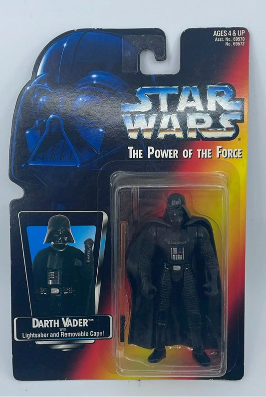 1995 - Star Wars Power of the Force - Darth Vader - Kenner/Hasbro Red Cardback