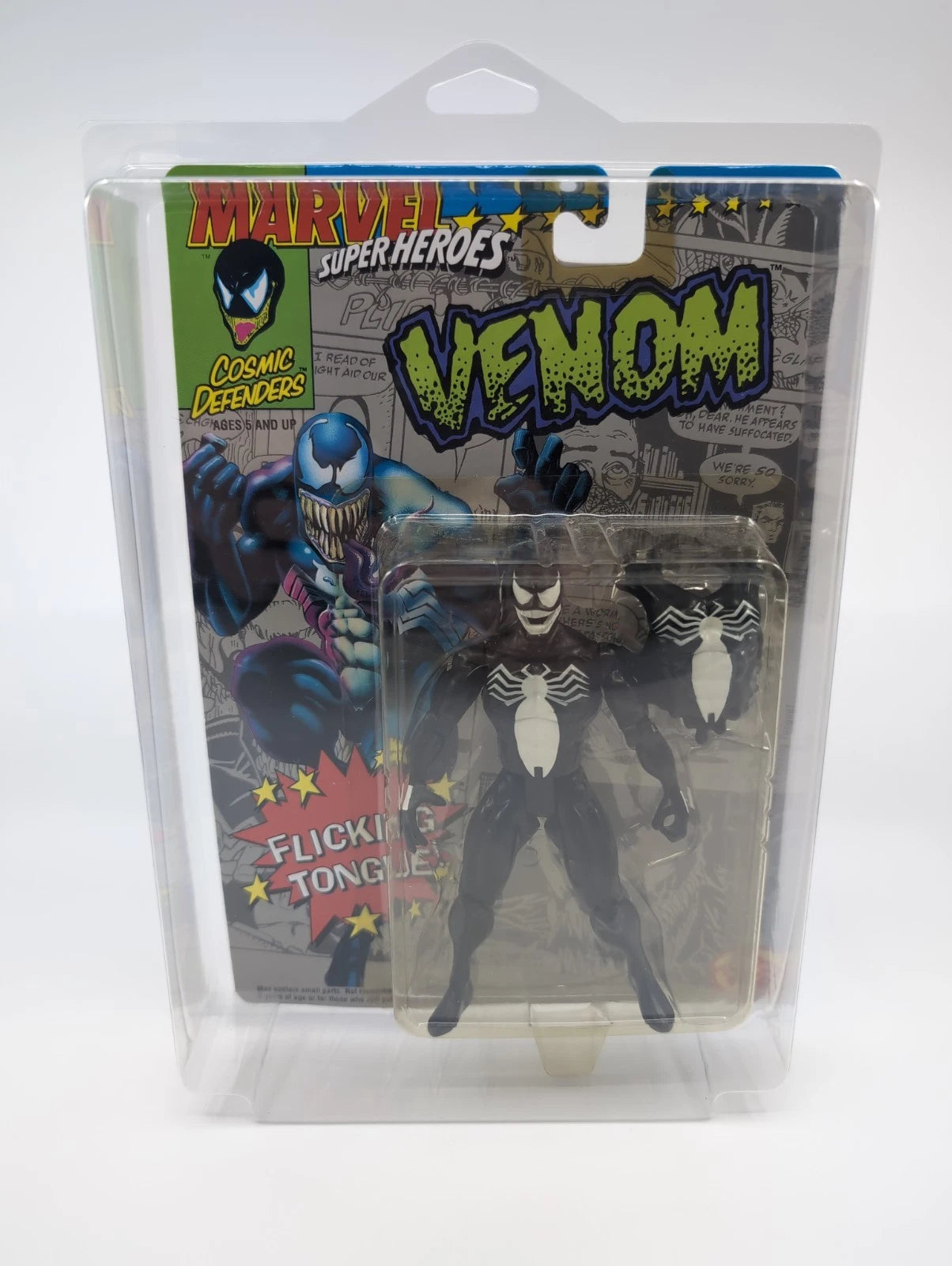1992 - Marvel Super Heroes - Venom Flick Tongue - Toy Biz