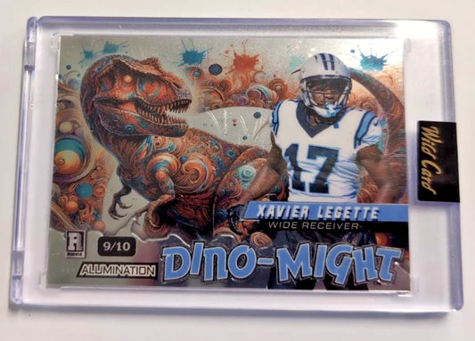 2024 - Football Wild Card Alumination Dino-Might - Xavier Legette DMPTE1-XL