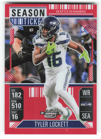 2024 Panini Contenders Optic Tyler Lockett Seattle Seahawks #50