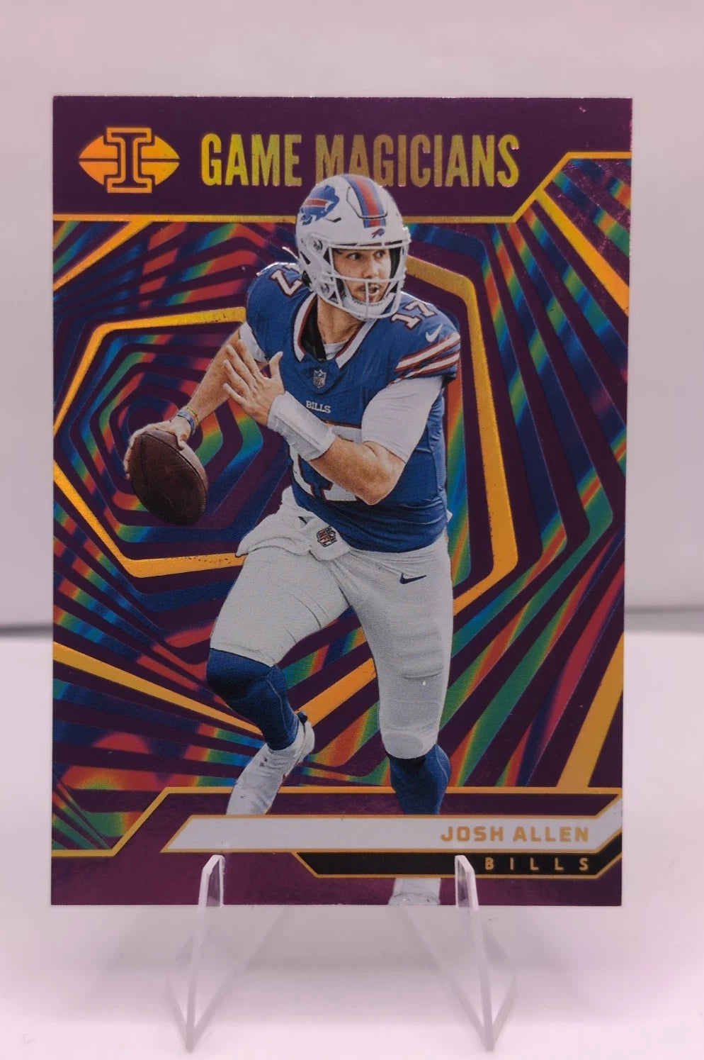 2024 - Panini Illusions Game Magicians Purple - Josh Allen 19/50