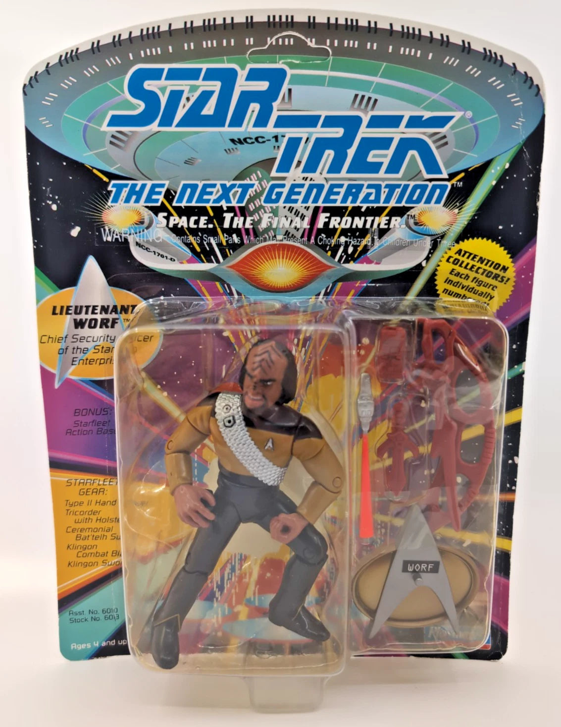 1992 - Star Trek The Next Generation - Lieutenant Worf - Playmates