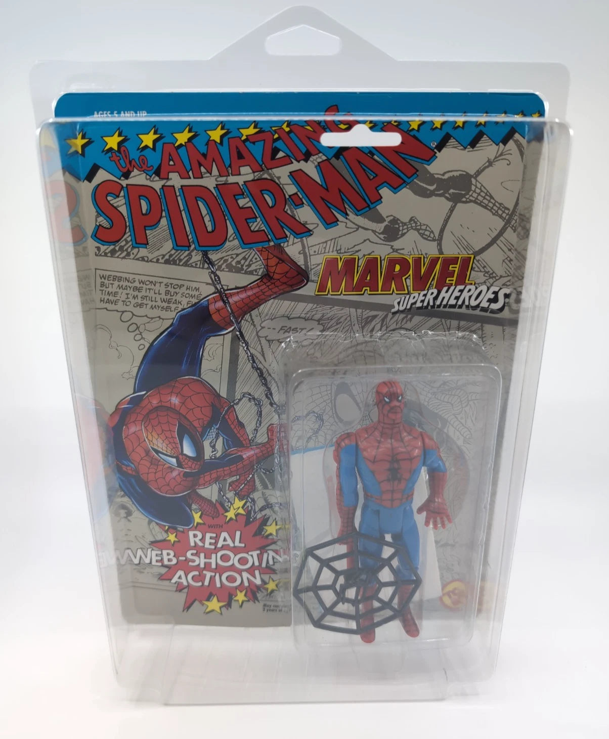1991 - Marvel Super Heroes - Spider-Man Real Web-Shooting Action - Toy Biz