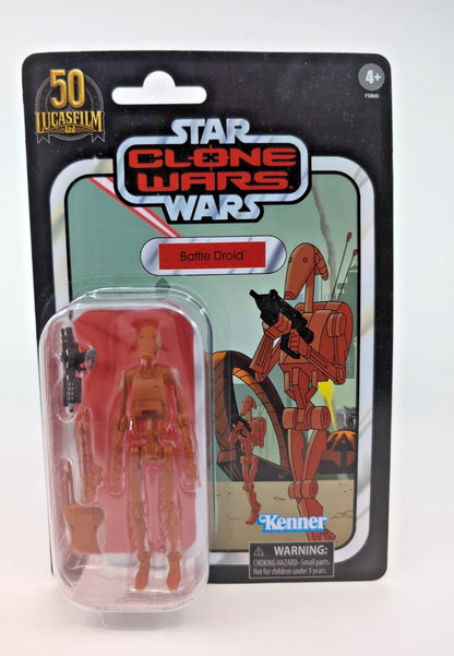2022 - Star Wars Clone Wars - Battle Droid (VC216) - Kenner/Hasbro