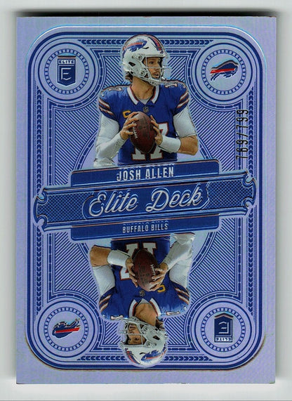 2024 Donruss Elite Josh Allen 769/799 Buffalo Bills #10