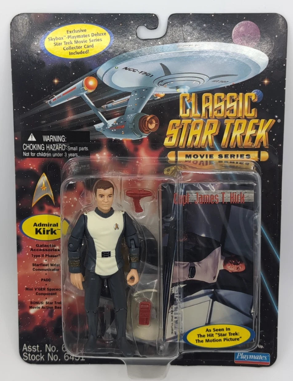 1995 - Star Trek The Motion Picture - Admiral Kirk - Playmates