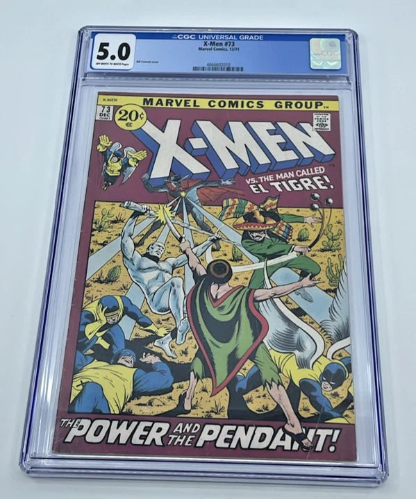 X-Men #73 CGC 5.0 Marvel Comics 1971 El Tigre Bronze Age