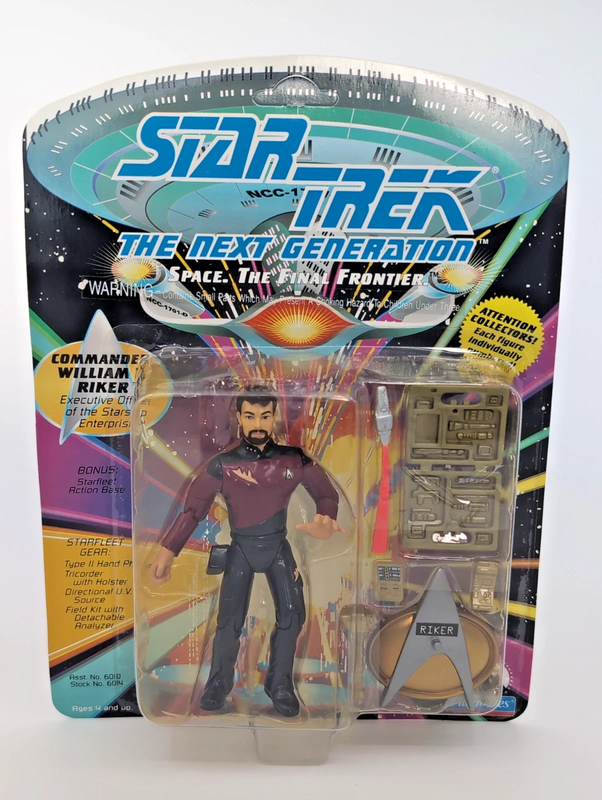1992 - Star Trek The Next Generation - William Riker - Playmates