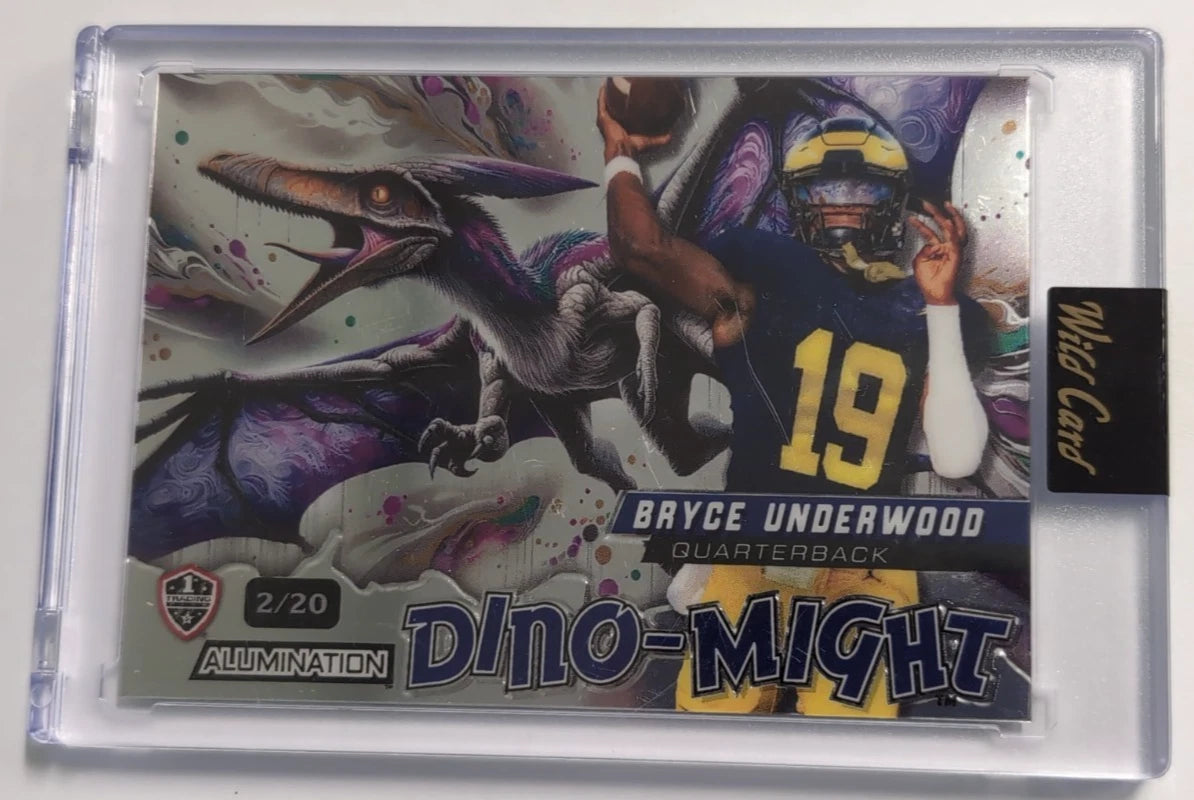2024 - Football Wild Card Dino-Might - Bryce Underwood DMPTEJ-BU 2/20