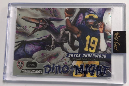 2024 - Football Wild Card Dino-Might - Bryce Underwood DMPTEJ-BU 2/20