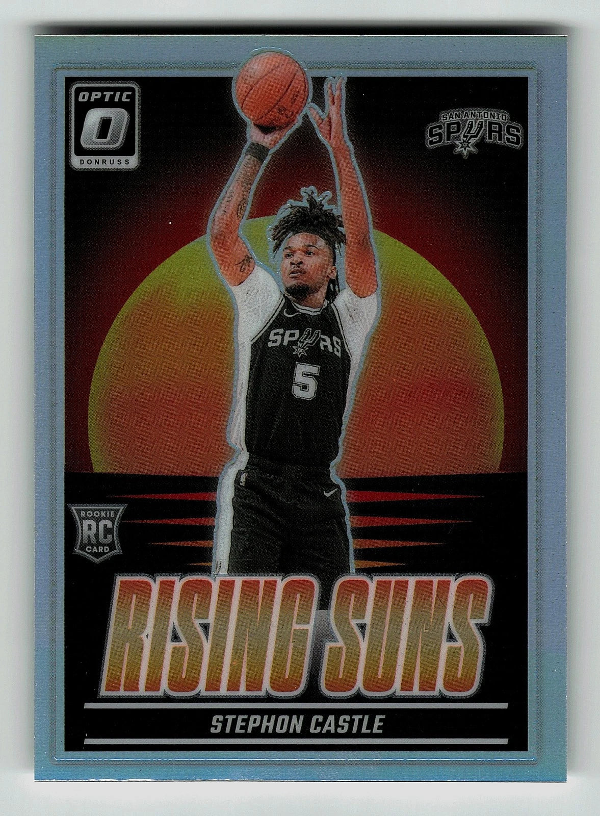 2024-25 Panini Optic Rising Stars Stephon Castle San Antonio Spurs #6