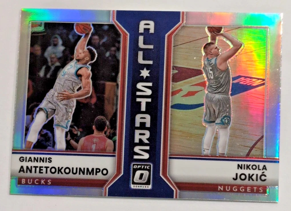 2022 - NBA Donruss Optic All Stars Prizm - Giannis Jokic 6
