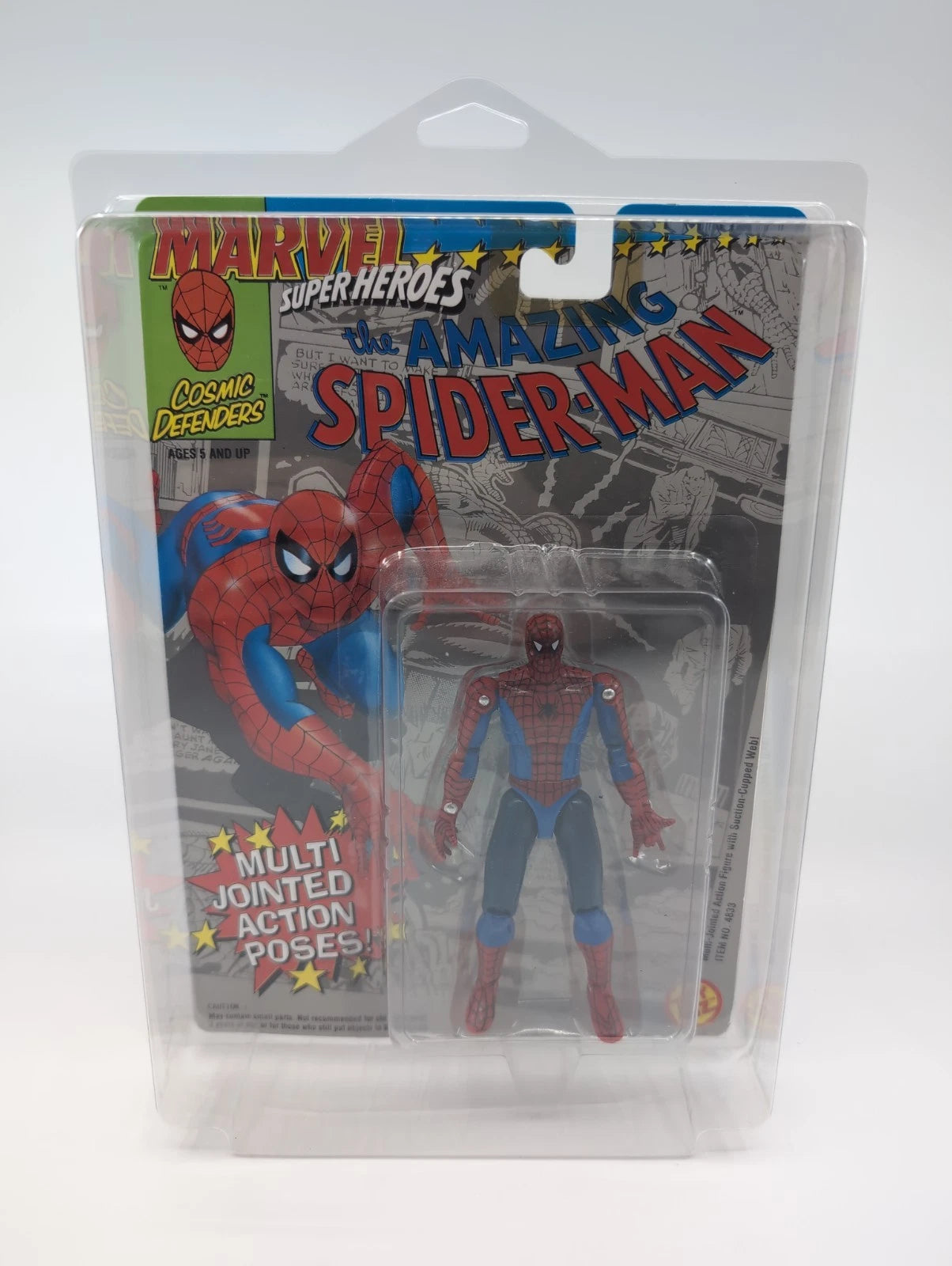 1992 - Marvel Super Heroes - Spider-Man Multi Jointed Poses - Toy Biz