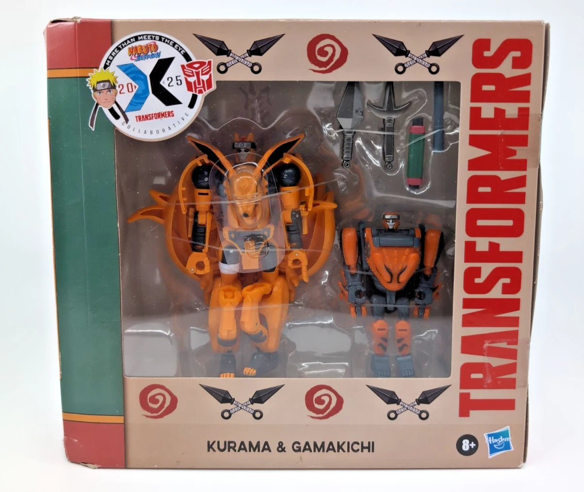 2025 - Transformers - Collaborative Naruto Shippuden - Kurama Gamakichi - Hasbro