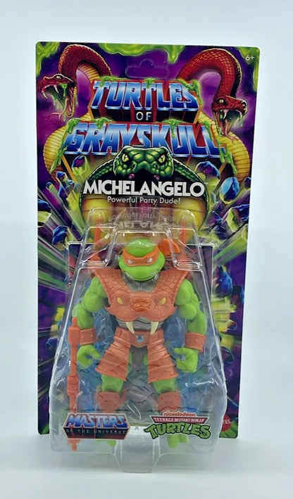 2024 - MOTU Origins Turtles of Grayskull Michelangelo Action Figure Mattel