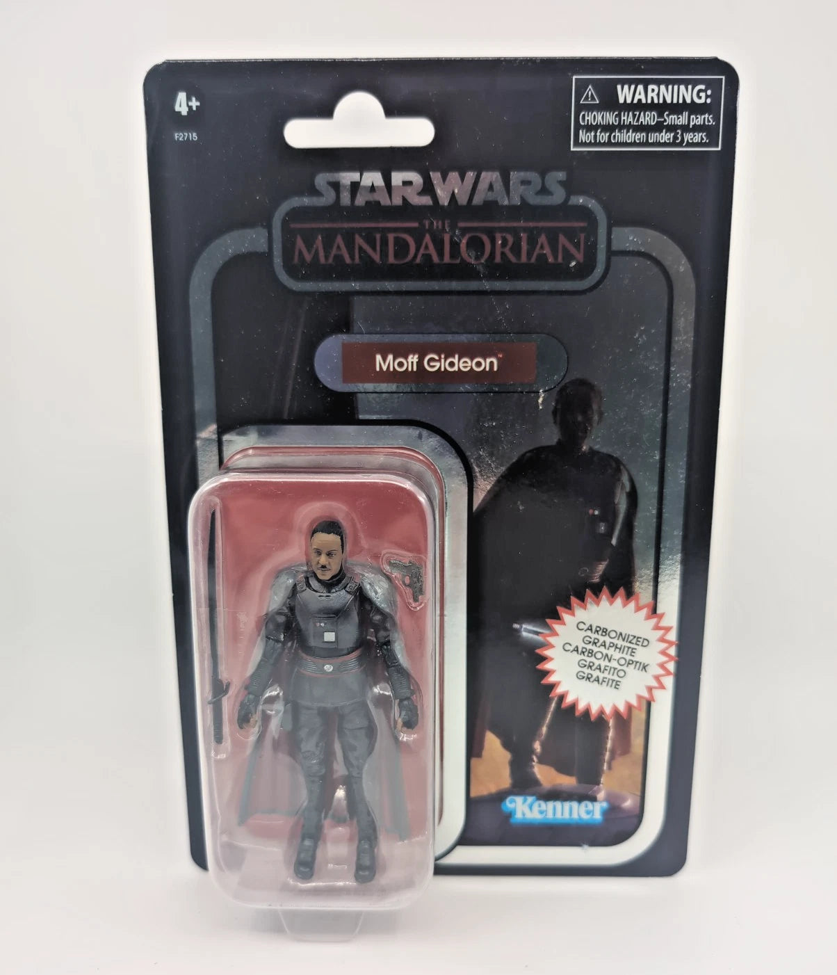 2020 - Star Wars The Mandalorian - Moff Gideon Carbonized - Hasbro Kenner