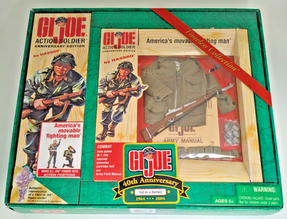 2004 - G.I. Joe 40th Anniversary - Action Soldier Combat Attack Set Hasbro