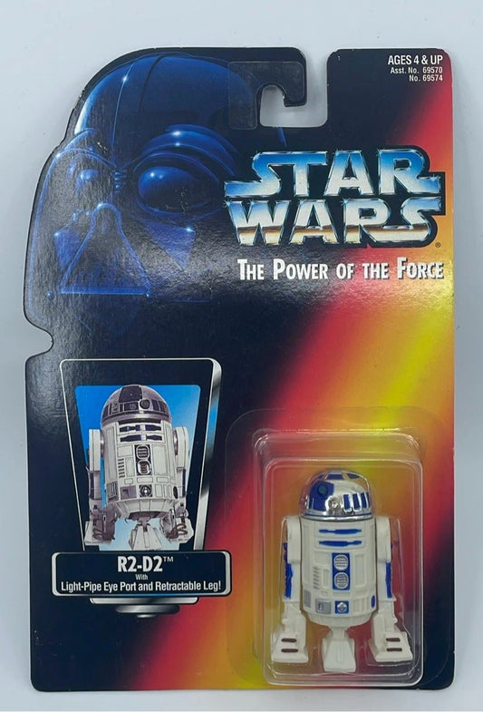 1995 - Star Wars Power of the Force - R2-D2 - Kenner/Hasbro Figure Red Cardback