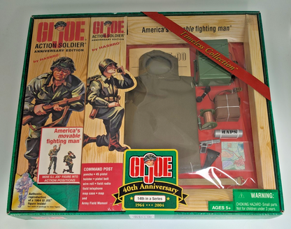 2004 - G.I. Joe 40th Anniversary - Action Soldier Command Post Set Hasbro
