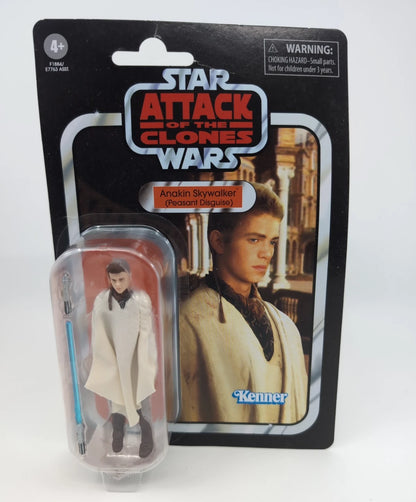 2021 - Star Wars Attack of the Clones - Anakin Peasant Disguise - Hasbro/Kenner