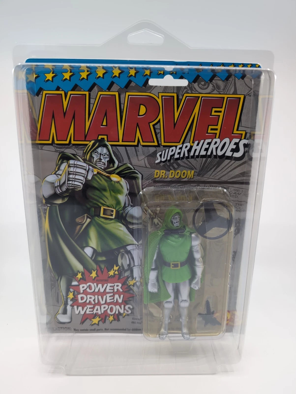 1993 - Marvel Super Heroes - Dr. Doom Power Driven Weapons - Toy Biz