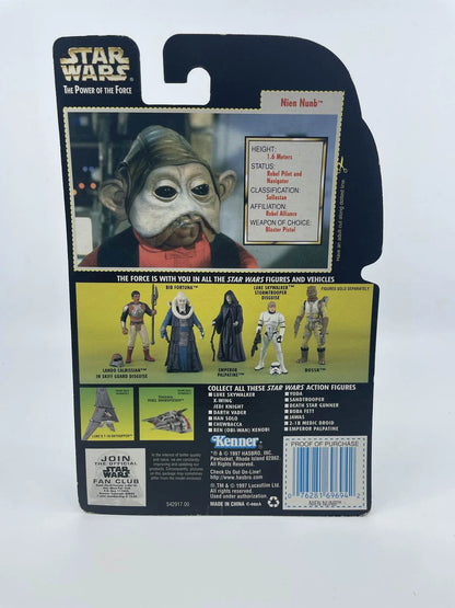 1997 - Star Wars Power Of The Force - Nien Nunb - Kenner/Hasbro Figure