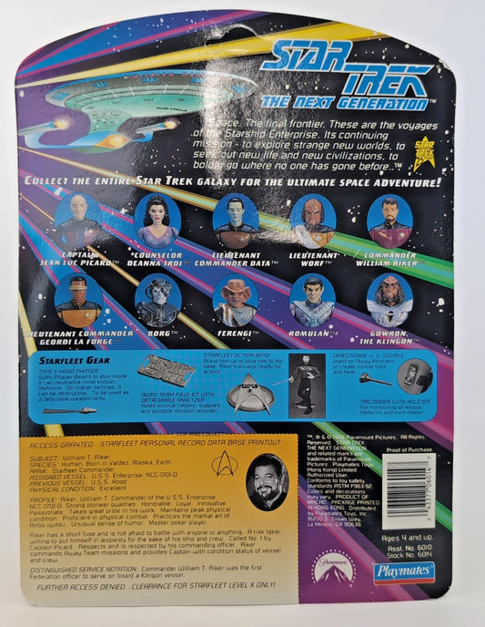 1992 - Star Trek The Next Generation - William Riker - Playmates