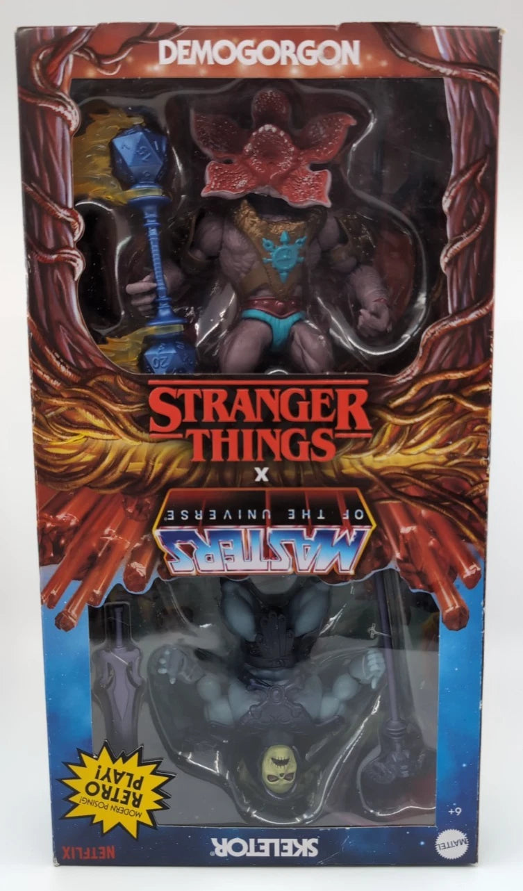 2024 - Masters of the Universe Stranger Things - Skeletor & Demogorgon 2-Pack