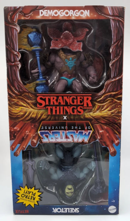 2024 - Masters of the Universe Stranger Things - Skeletor & Demogorgon 2-Pack
