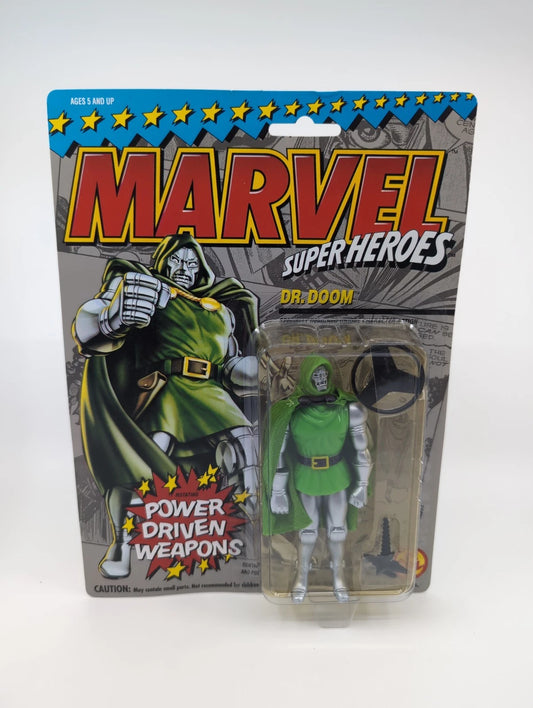 1993 - Marvel Super Heroes - Dr. Doom Power Driven Weapons - Toy Biz