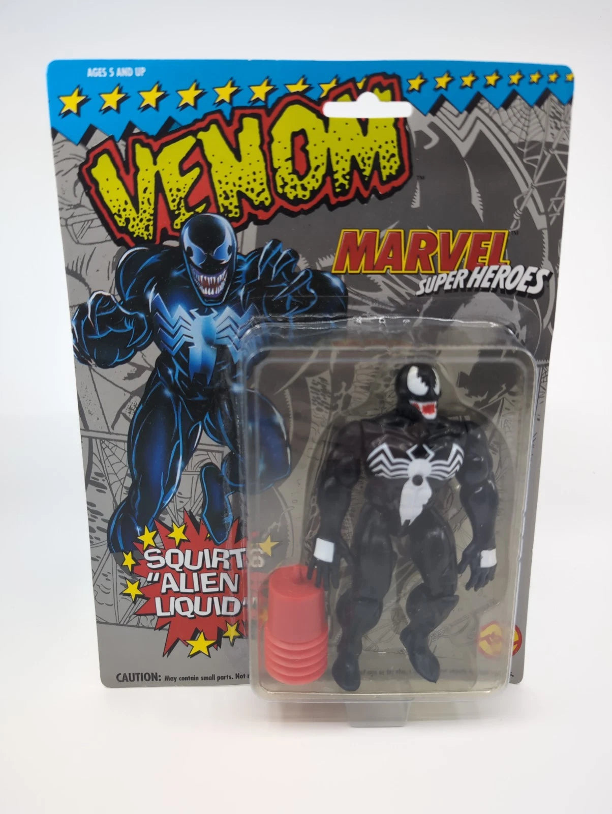 1993 - Marvel Super Heroes - Venom Squirts Alien Liquid - Toy Biz