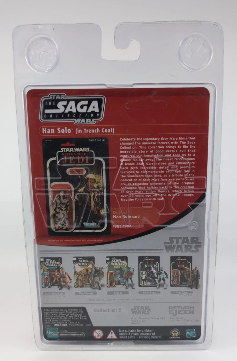 2006 - Star Wars Saga Collection - Han Solo (Trench Coat) - Hasbro