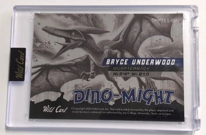 2024 - Football Wild Card Dino-Might - Bryce Underwood DMPTEJ-BU 2/20