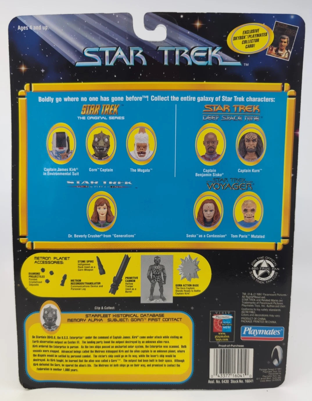 1997 - Star Trek The Original Series - Gorn Captain Arena - Playmates