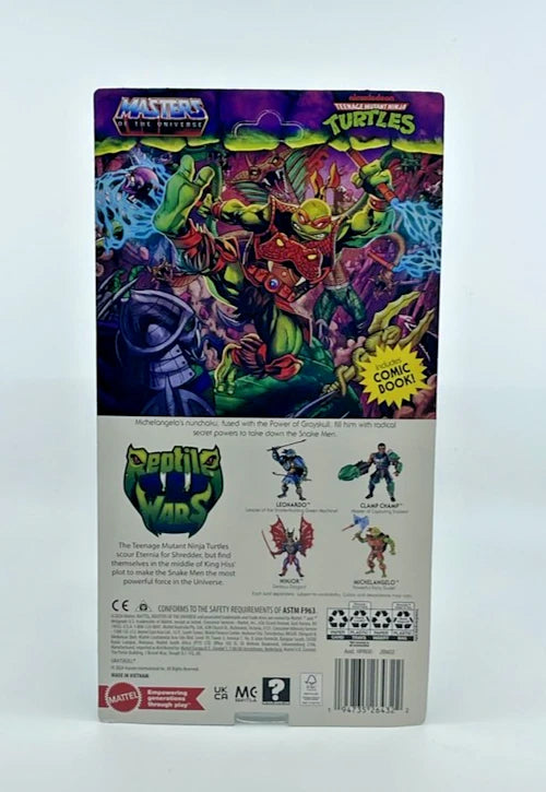 2024 - MOTU Origins Turtles of Grayskull Michelangelo Action Figure Mattel