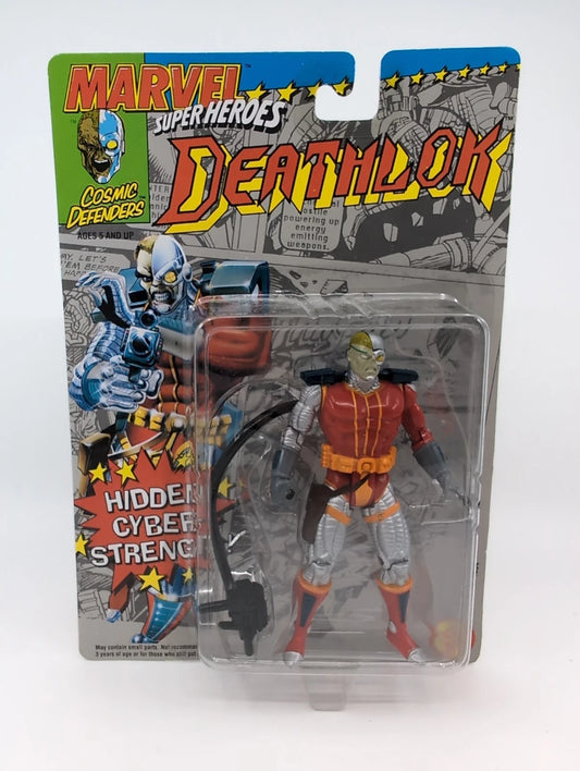 1992 - Marvel Super Heroes - Deathlok Hidden Cyber Strength - Toy Biz