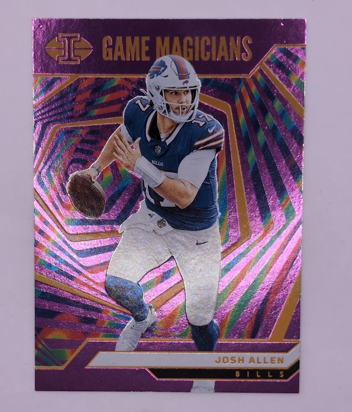 2024 - Panini Illusions Game Magicians Purple - Josh Allen 19/50