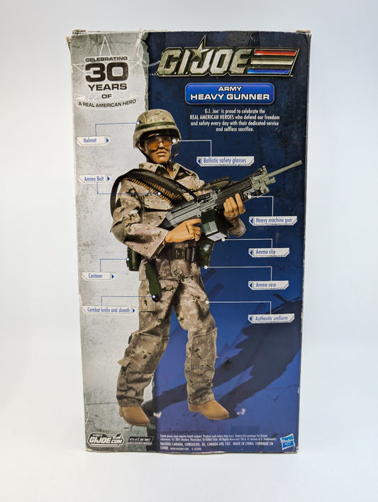 2011 - G.I. Joe Celebrating Real Heroes - Army Heavy Gunner 12 Inch Hasbro