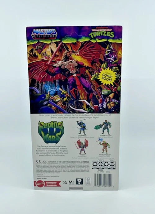 2024 - Mattel MOTU Turtles of Grayskull Ninjor Dragon 6" Figure